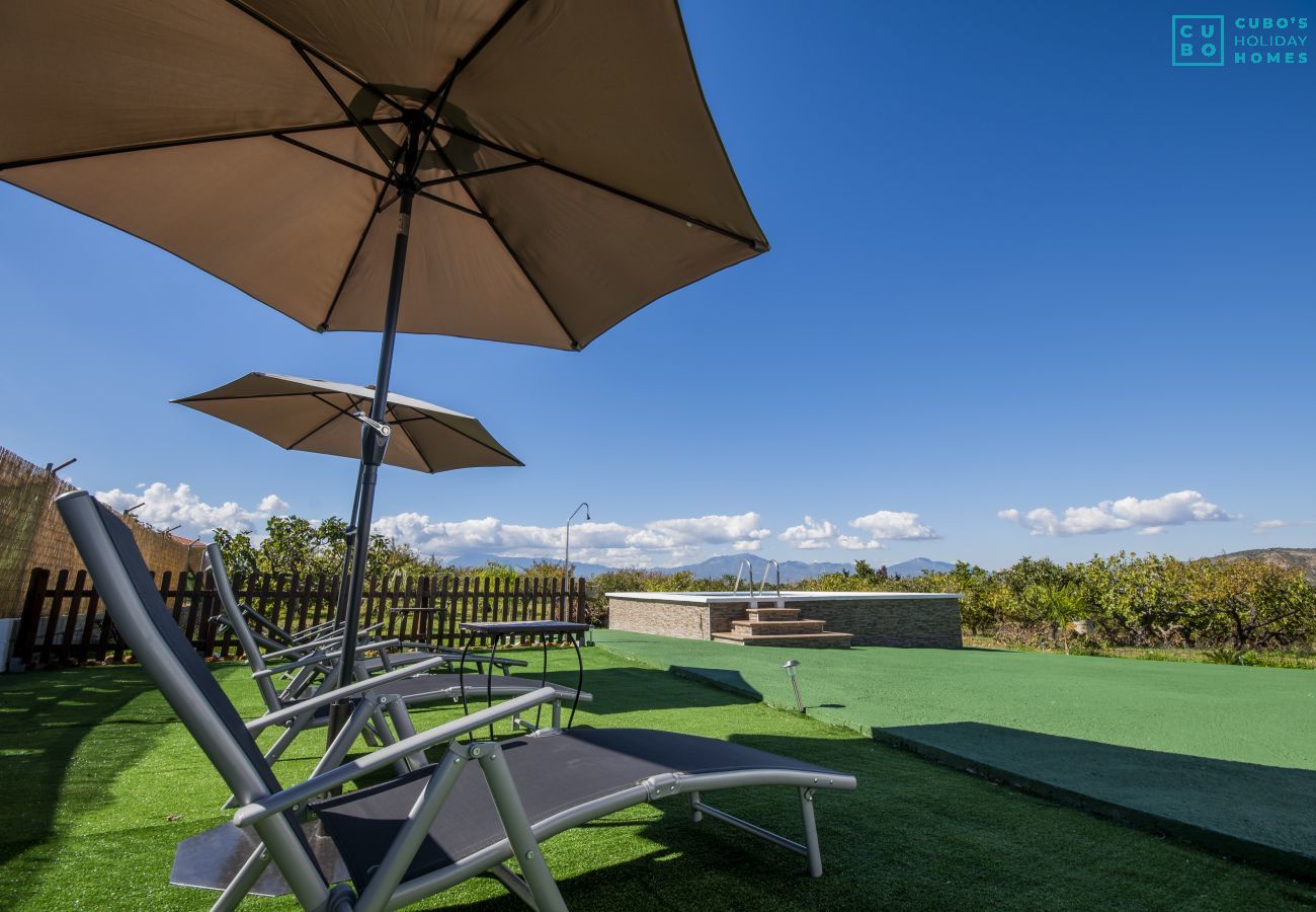 Terrace of this farm in Alhaurín de la Torre