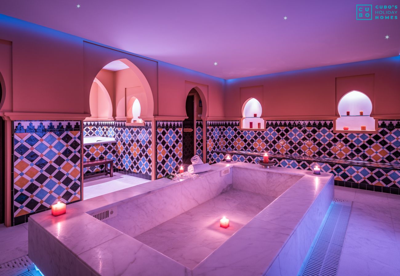 Hammam of this luxury house in the center of Alhaurín el Grande