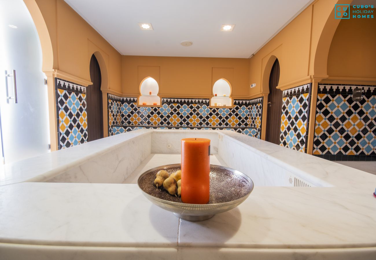 Hammam of this luxury house in the center of Alhaurín el Grande