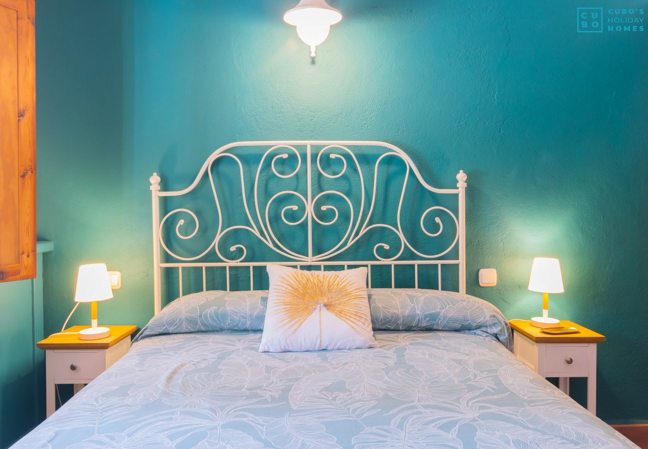 Bedroom of this rural apartment in Mijas Pueblo