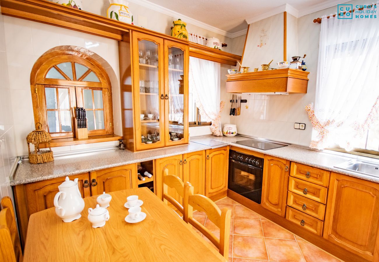 Kitchen of this country house in Alhaurín el Grande