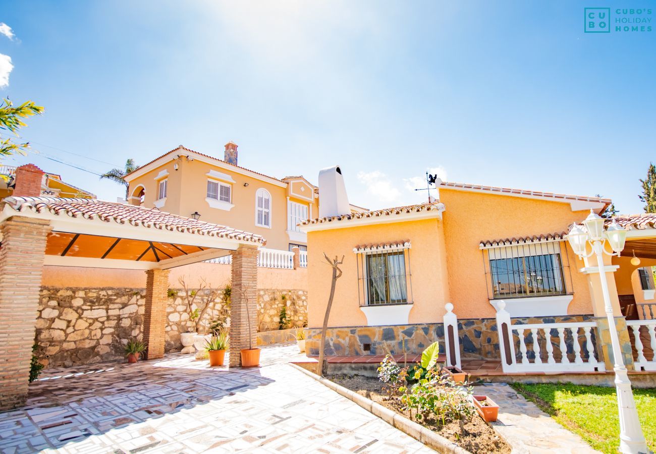 Terrace of this country house in Alhaurín el Grande