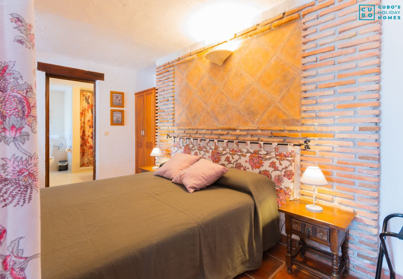 Bedroom of this rural apartment in Mijas Pueblo