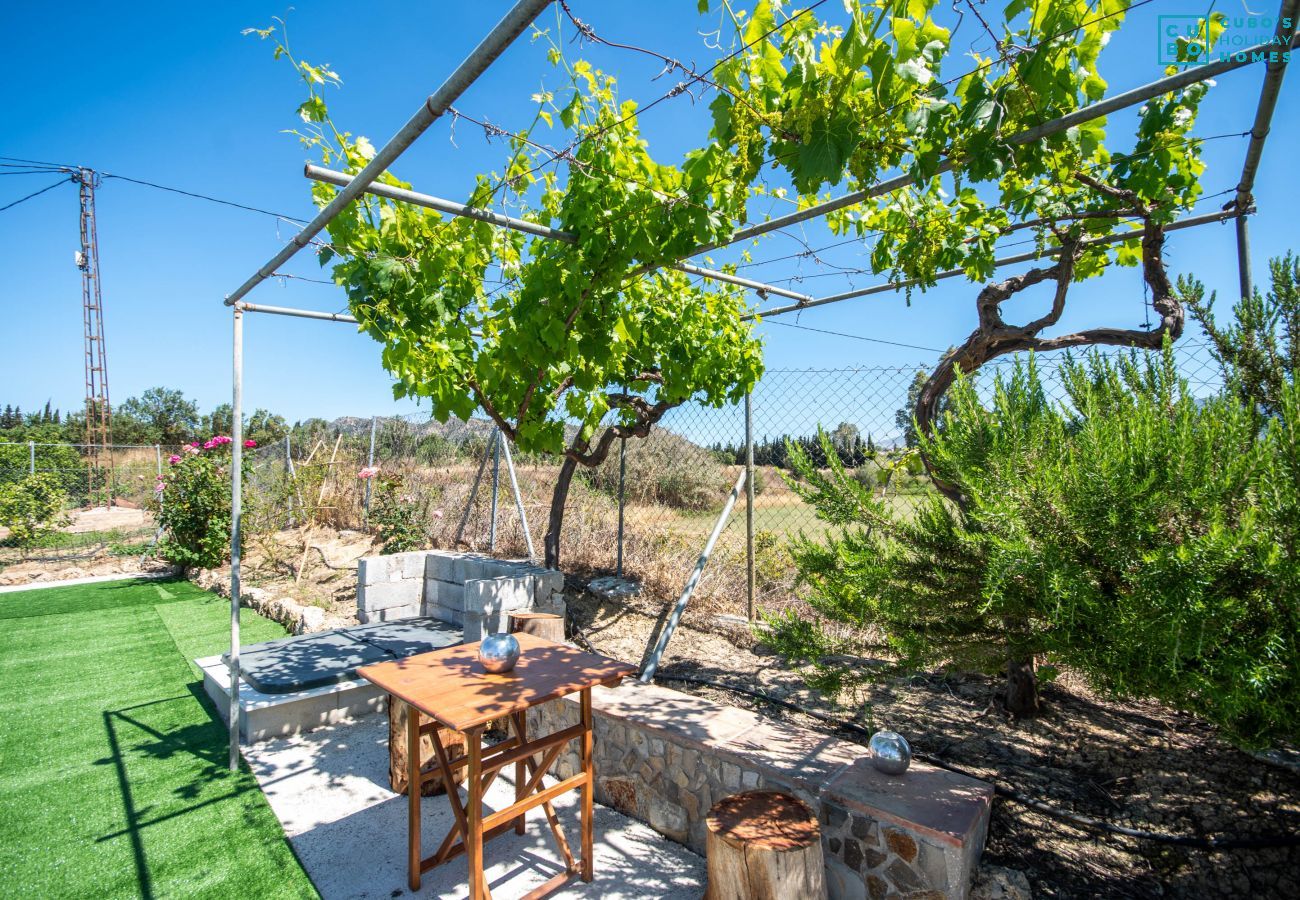 Terrace of this Finca in Alhaurín el Grande