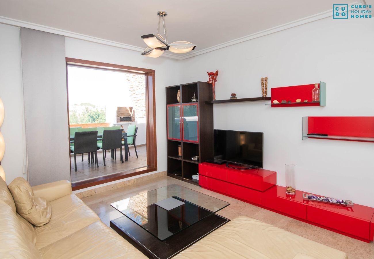 Living room of this apartment in La Cala de Mijas