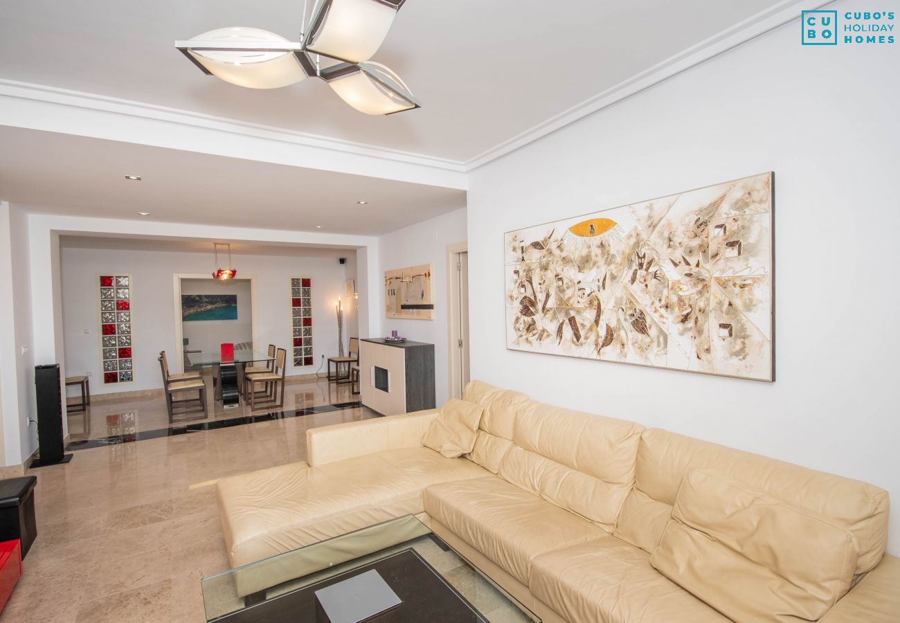 Living room of this apartment in La Cala de Mijas