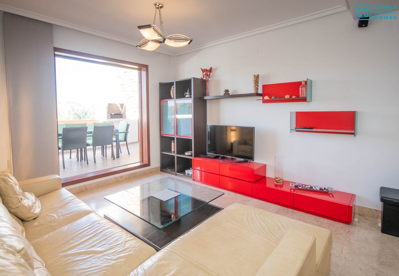 Living room of this apartment in La Cala de Mijas