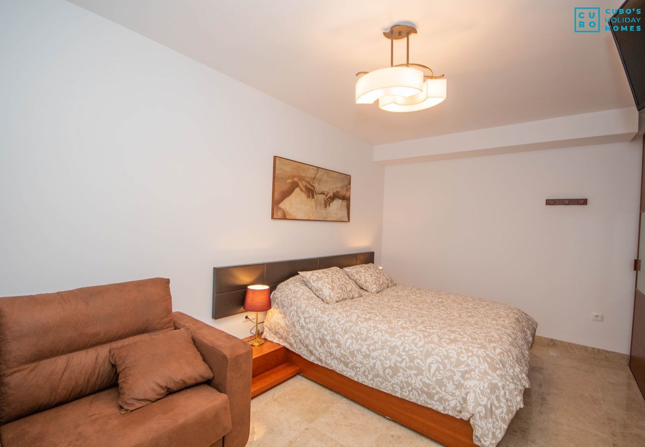 Bedroom of this apartment in La Cala de Mijas