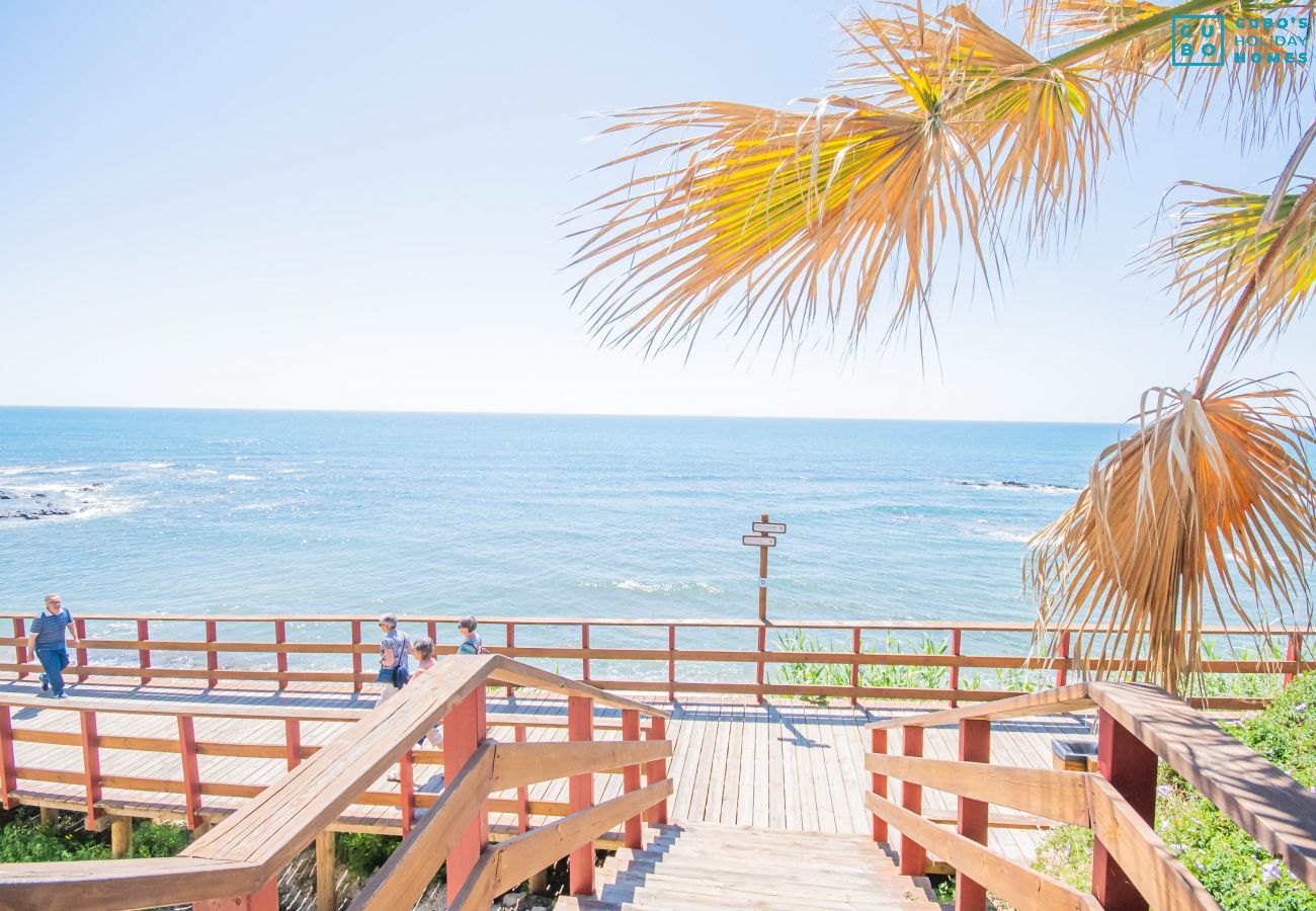 Beach near this apartment in La Cala de Mijas