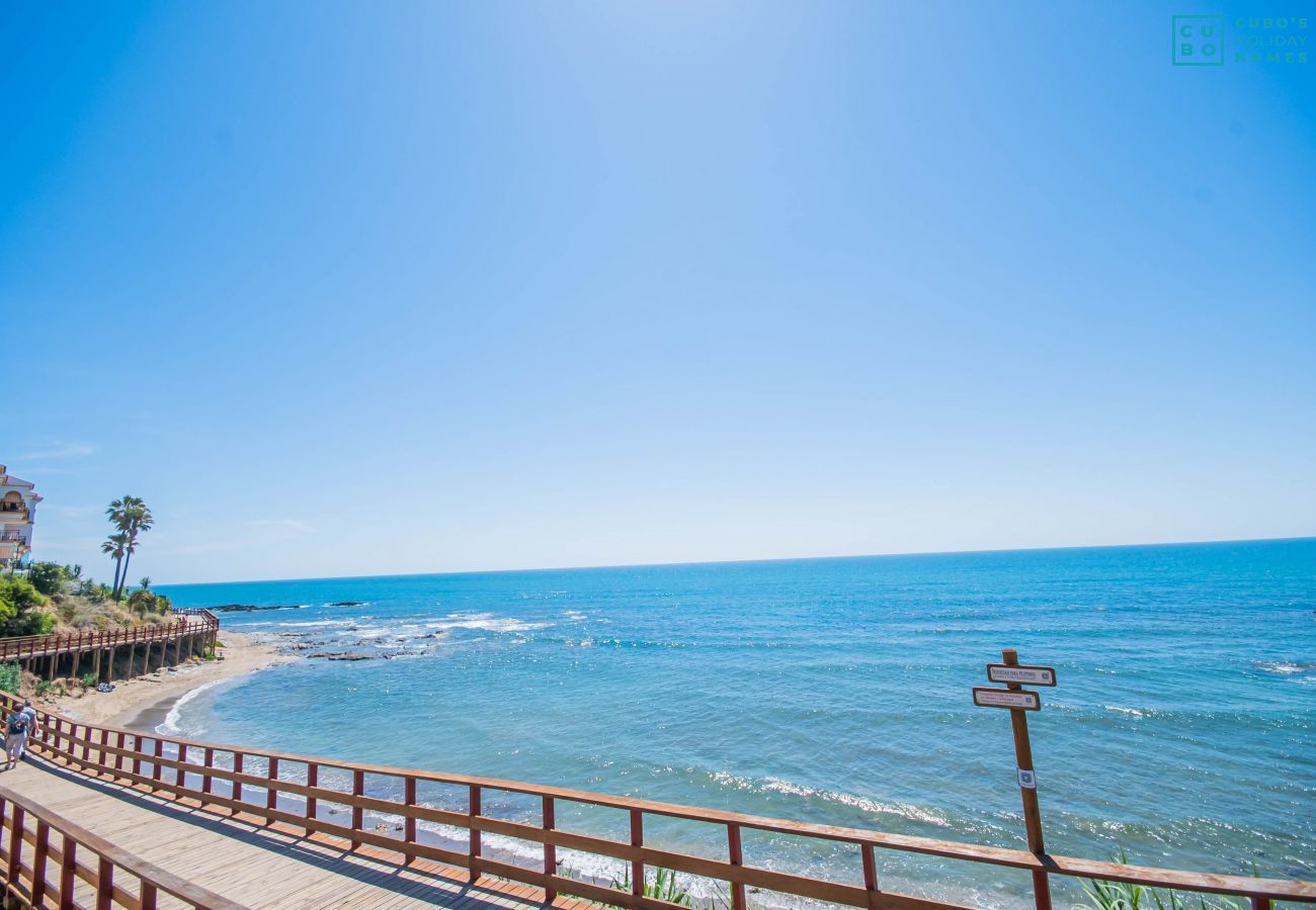 Beach near this apartment in La Cala de Mijas