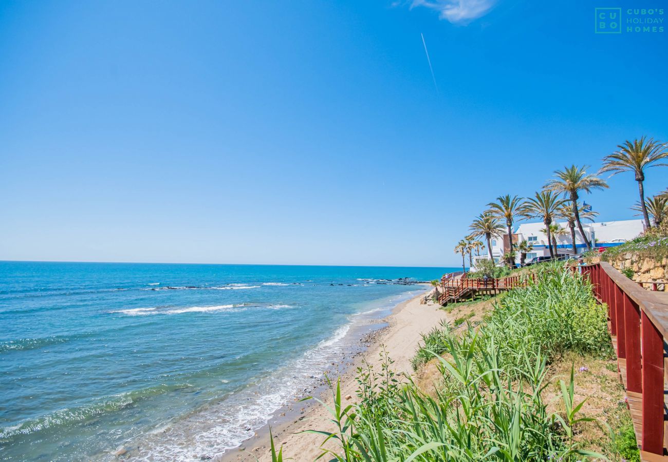 Beach near this apartment in La Cala de Mijas