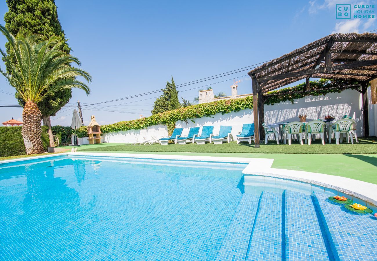 Private pool of this house in Alhaurín de la Torre