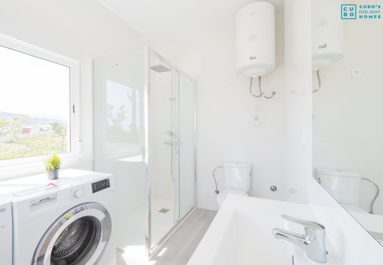 Bathroom of this Villa in Cártama