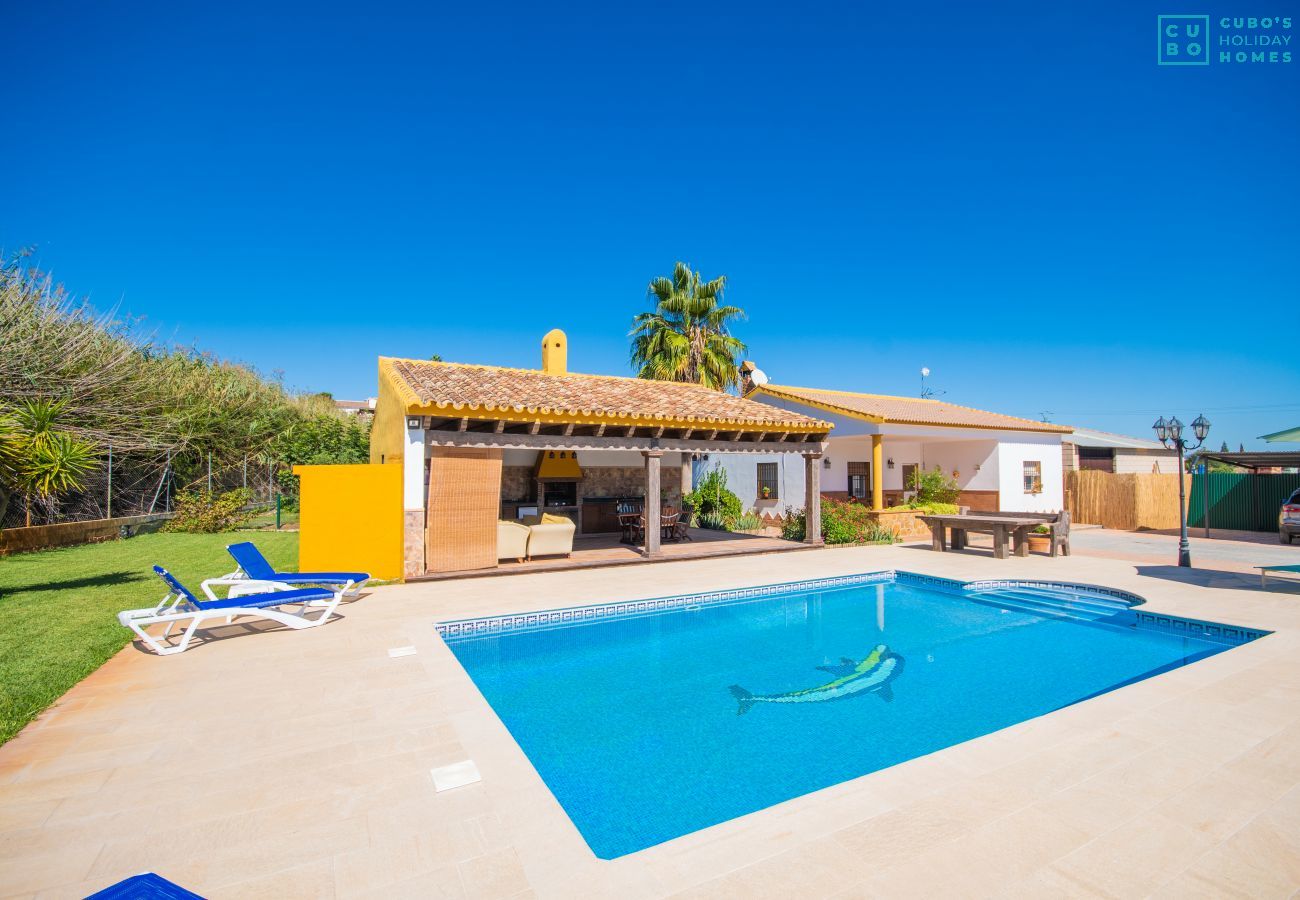 Pool of this farm in Alhaurín el Grande