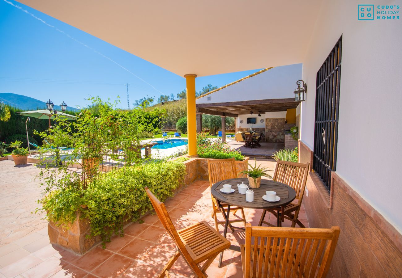 Terrace of this farm in Alhaurín el Grande