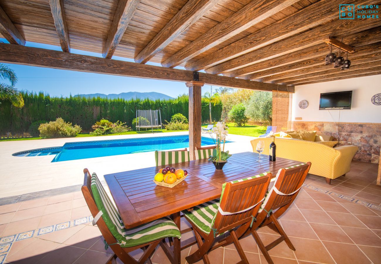 Terrace of this farm in Alhaurín el Grande