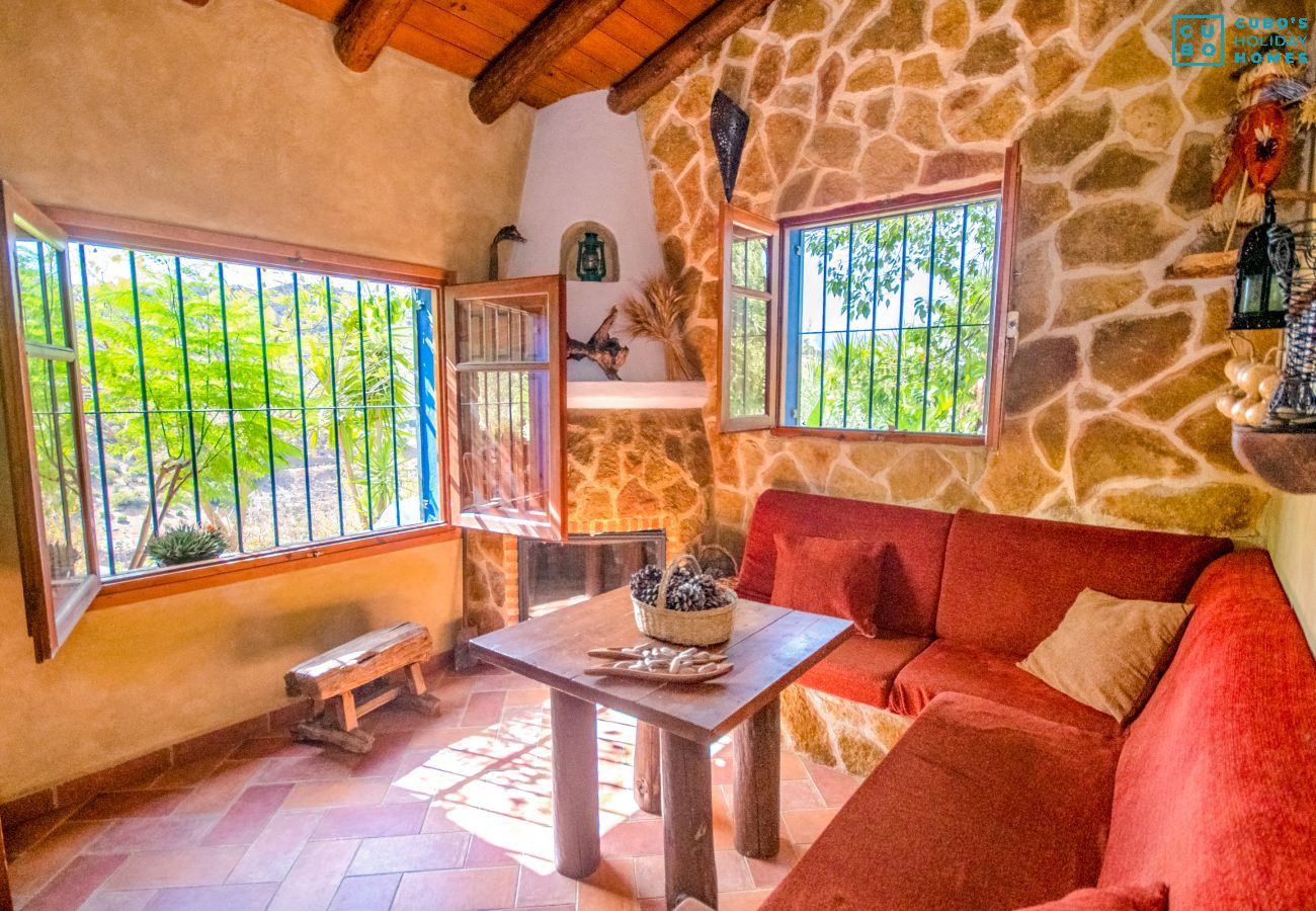 Living room of this rural house in Guaro