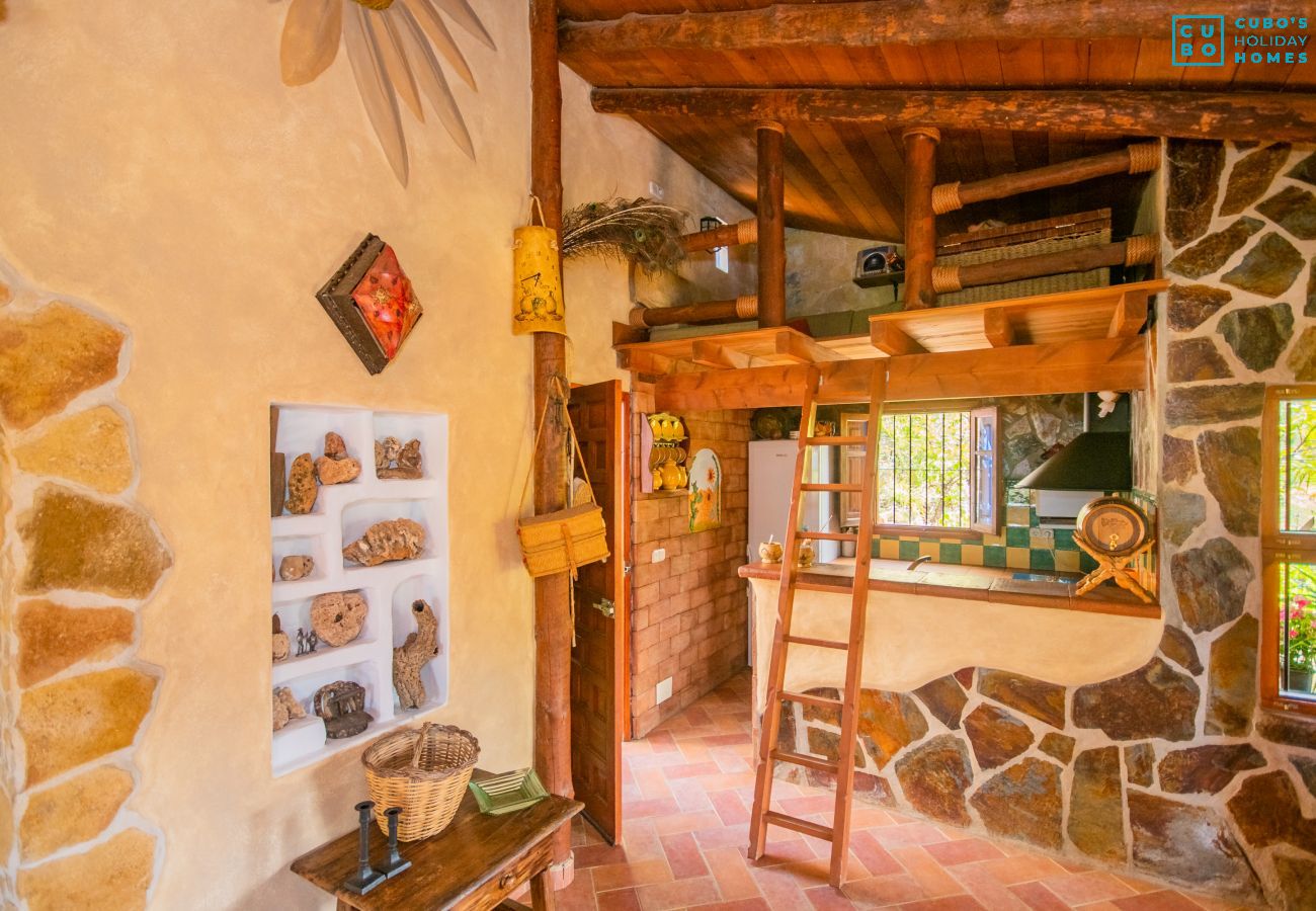 Living room of this rural house in Guaro