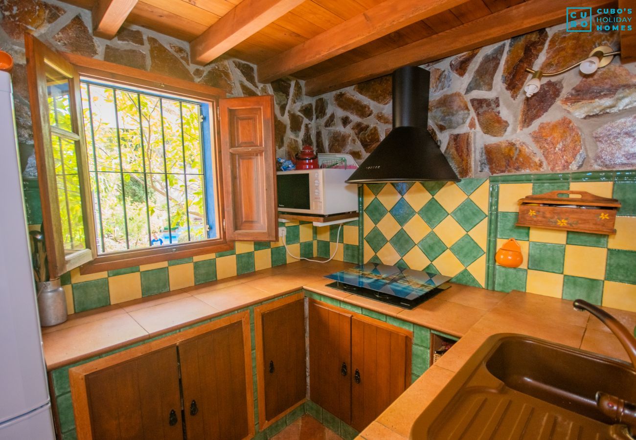 Kitchen of this rural house in Guaro
