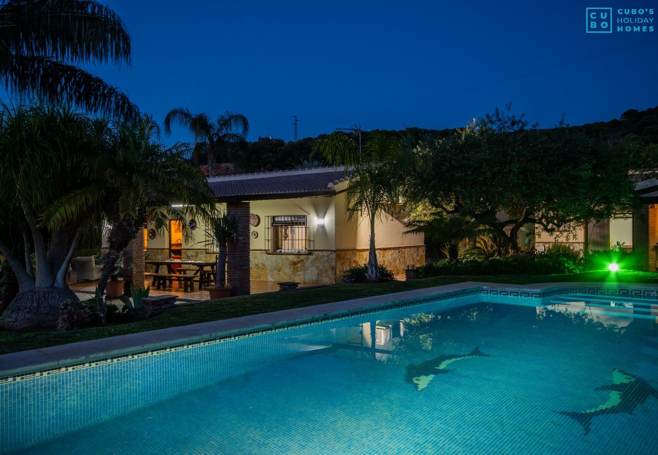 Private pool of this Finca in Alhaurín el Grande