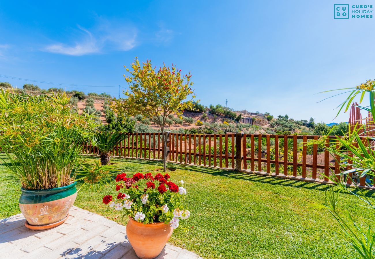 Garden of this house near El Caminito del Rey