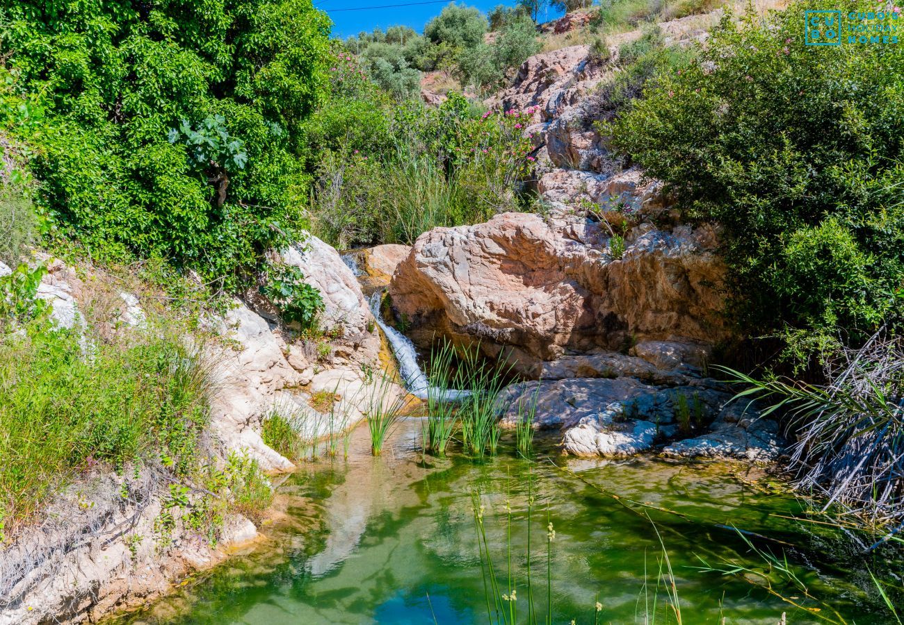 Surroundings of this house near El Caminito del Rey