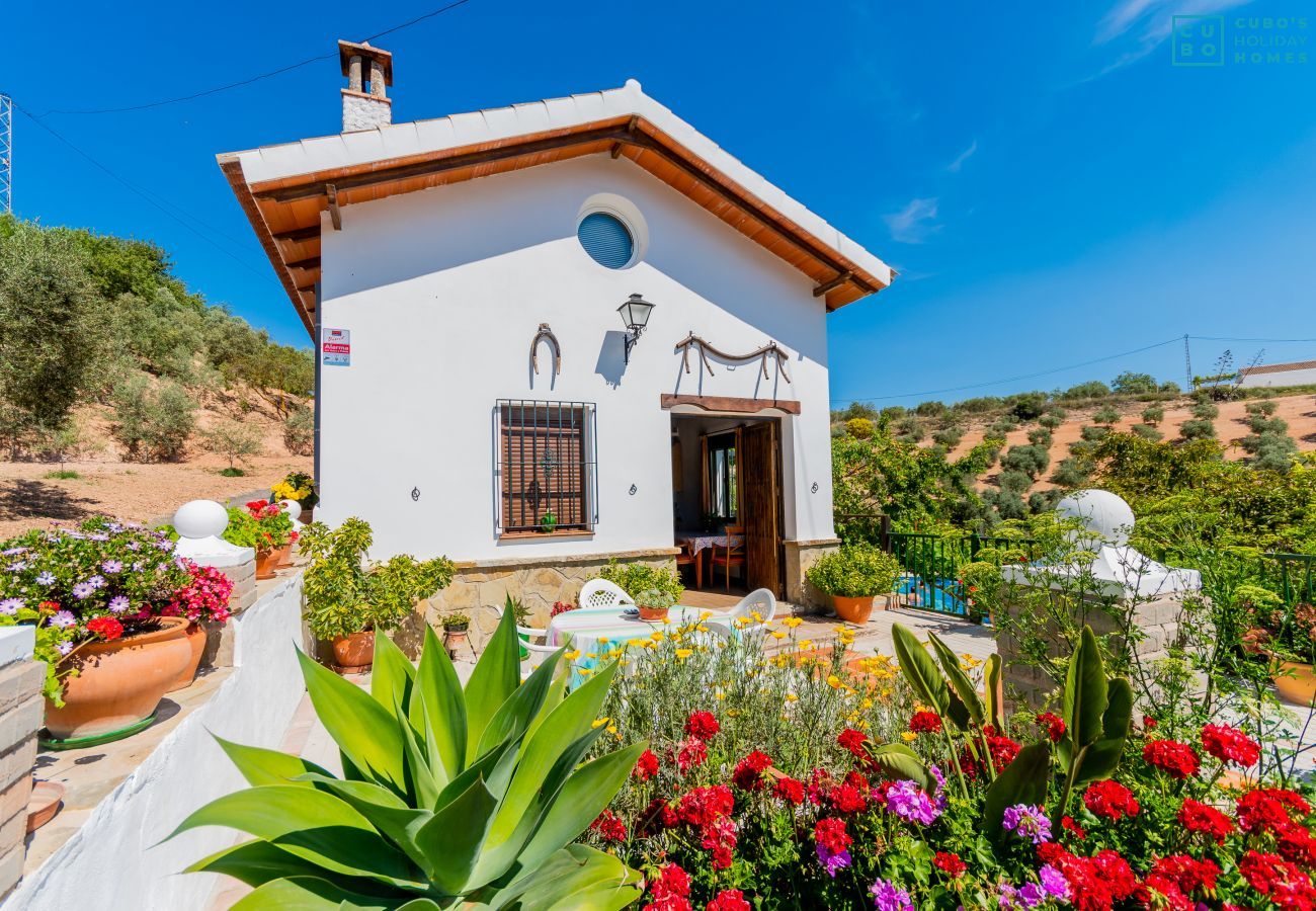 Terrace of this house near El Caminito del Rey