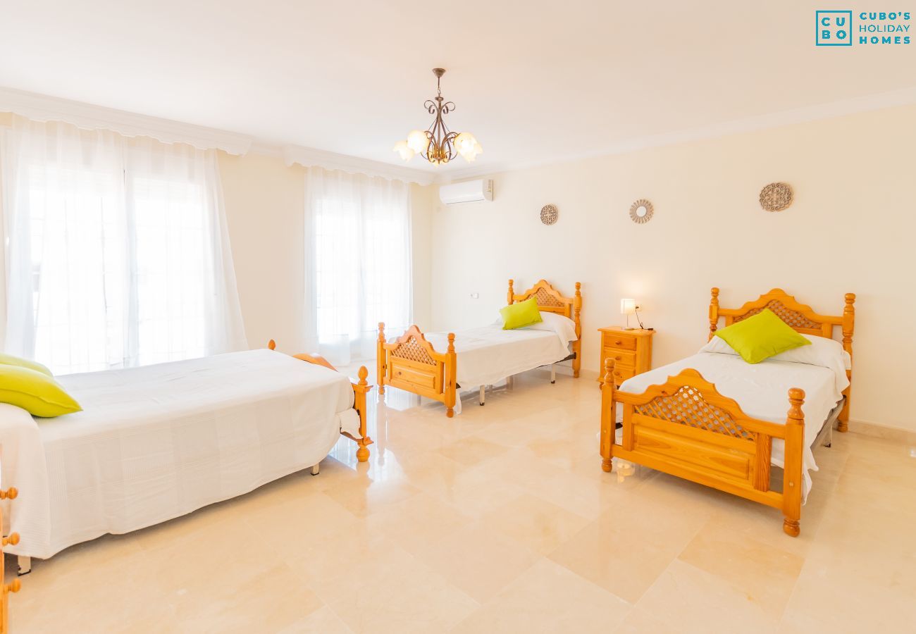 Bedroom of this Villa in Alhaurín el Grande (Málaga)