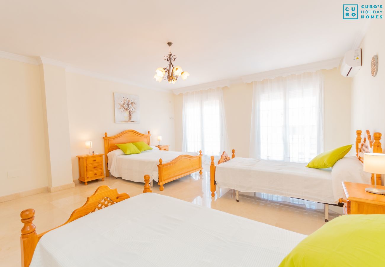 Bedroom of this Villa in Alhaurín el Grande (Málaga)