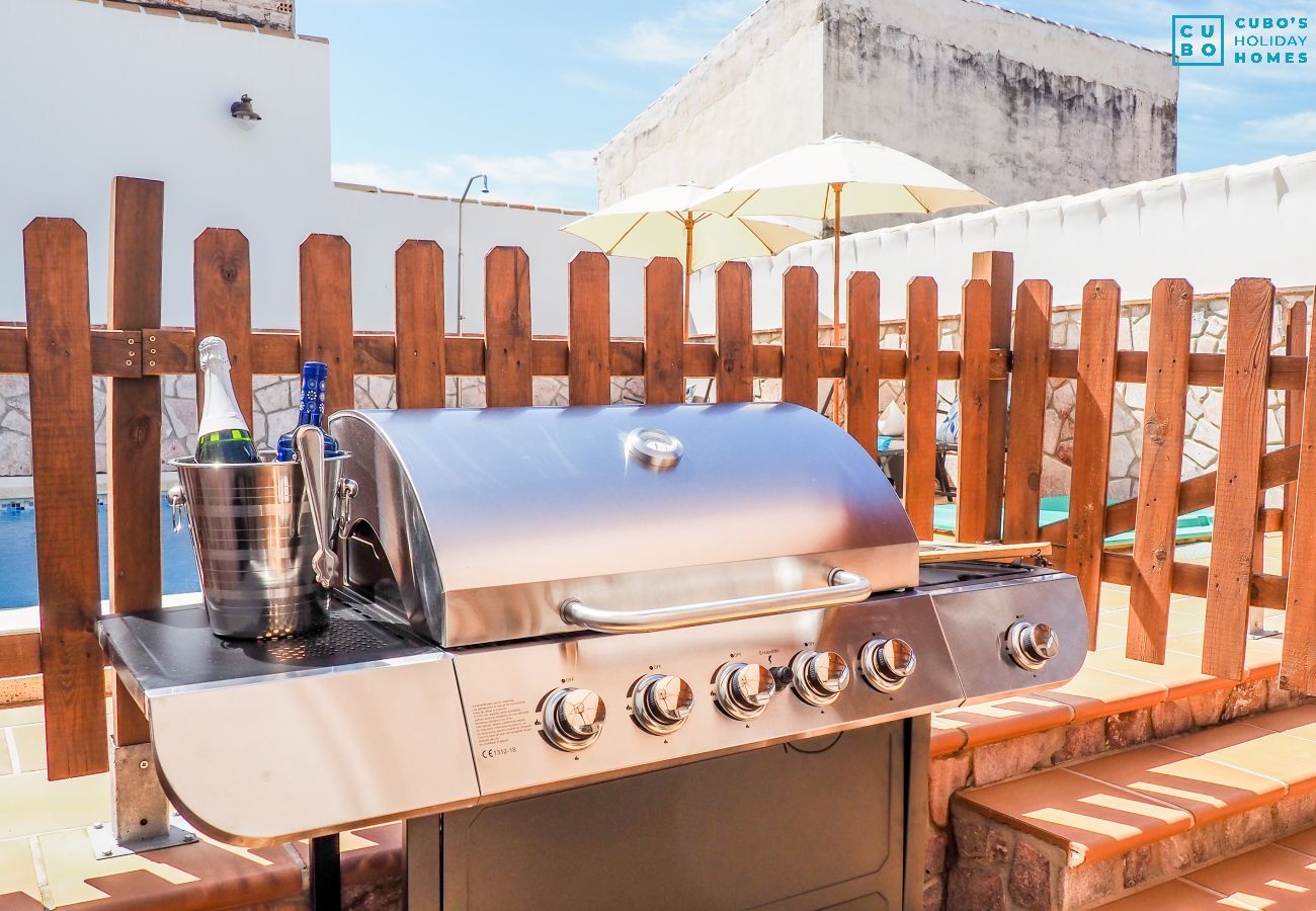 Barbecue of this house in El Torcal