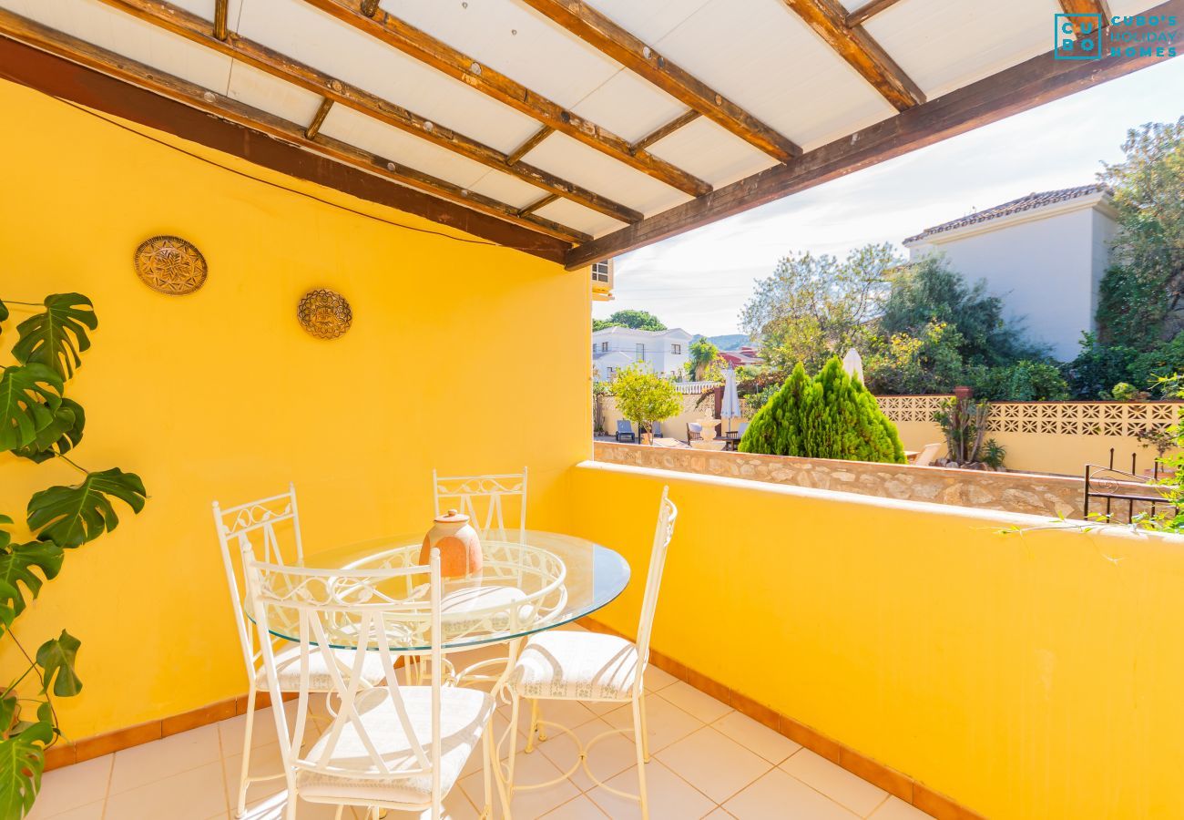 Terrace of this Finca in Alhaurín de la Torre