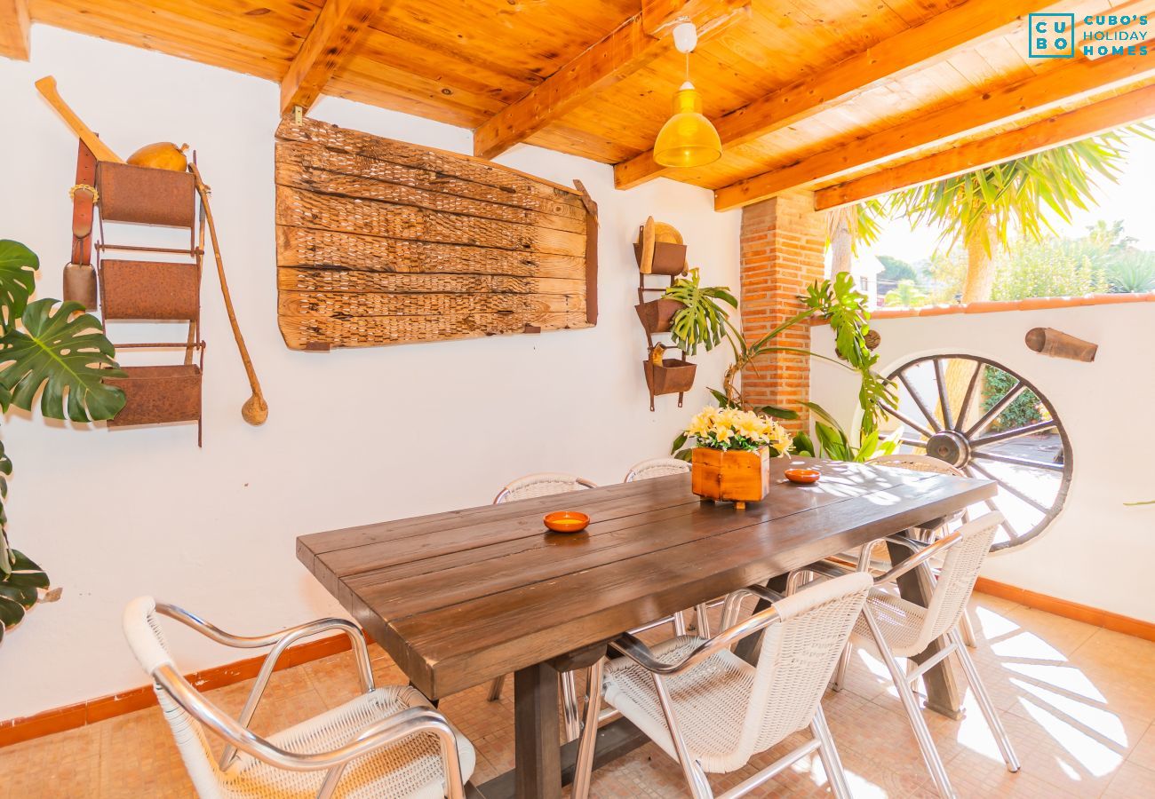 Terrace of this Finca in Alhaurín de la Torre