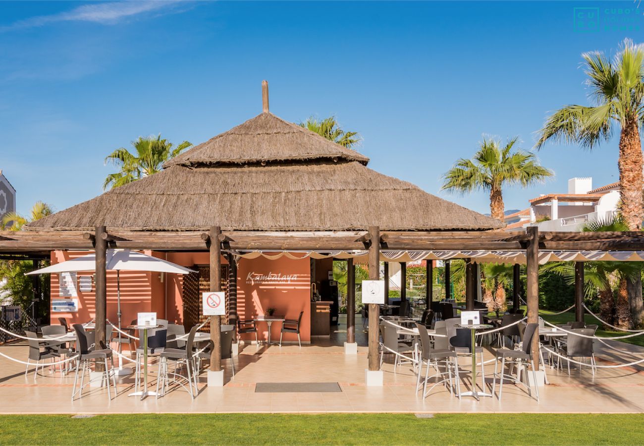 Community cafeteria of this apartment in Marbella