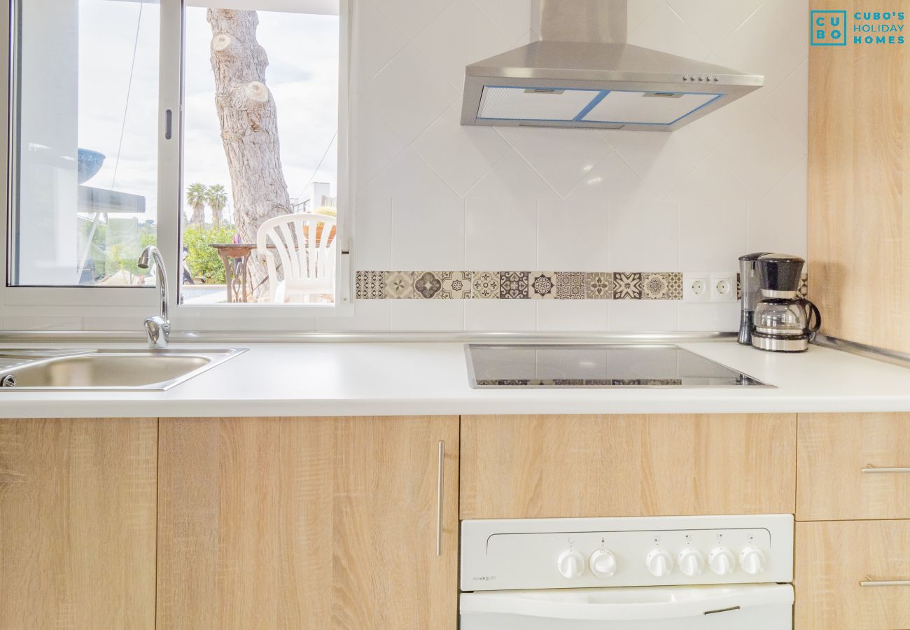 Kitchen of this rural house in Cártama