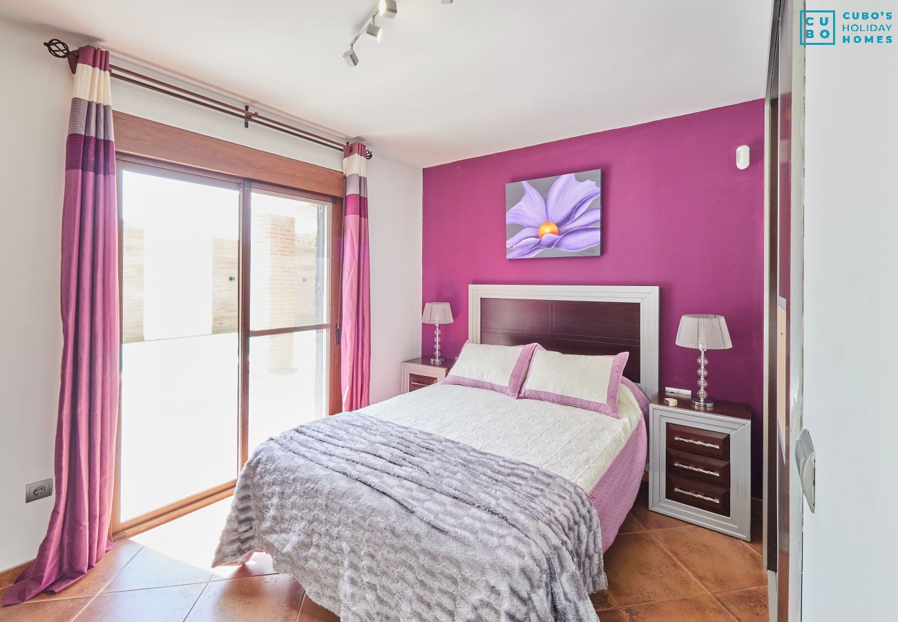 Bedroom of this farm in the Montes de Málaga