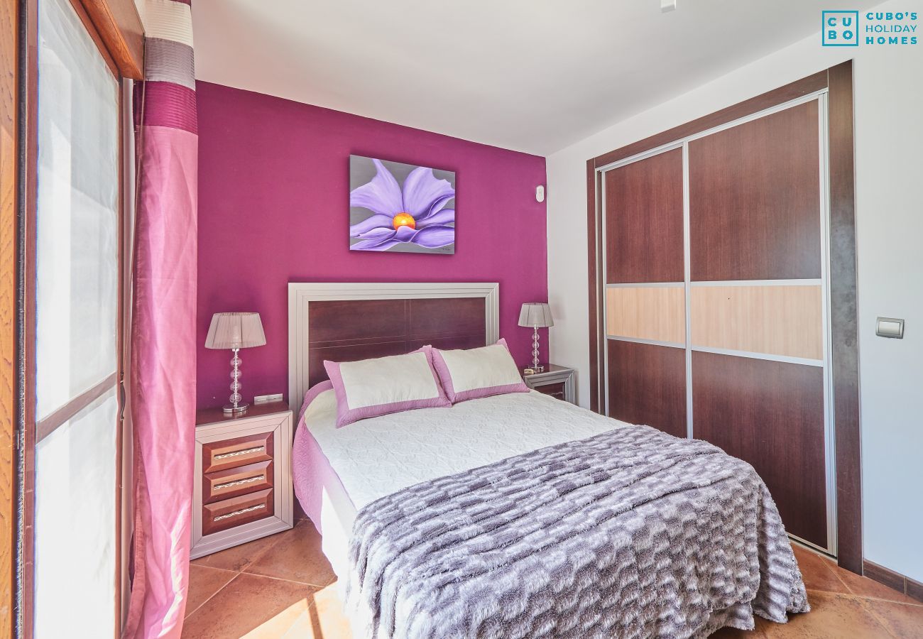 Bedroom of this farm in the Montes de Málaga