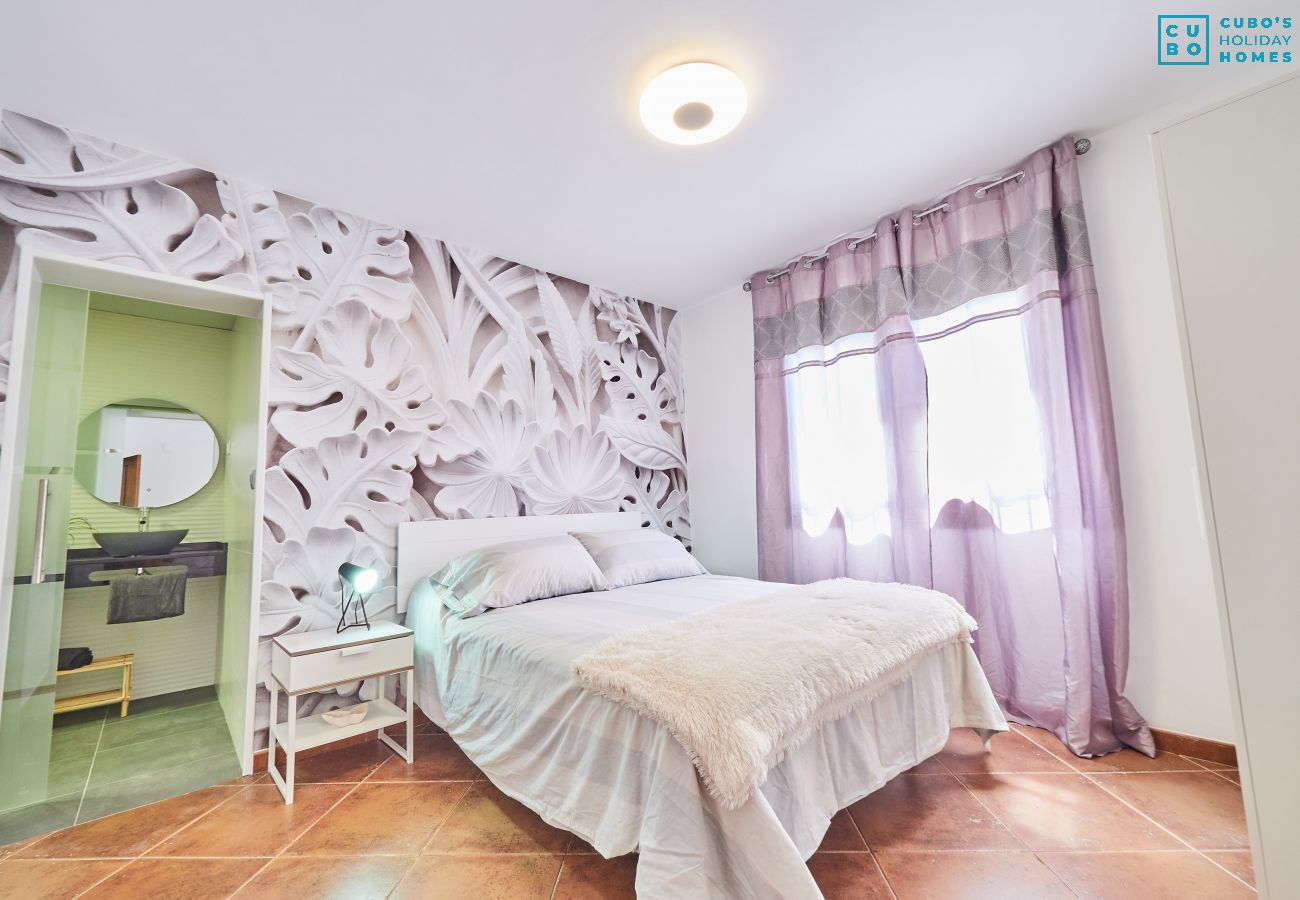 Bedroom of this farm in the Montes de Málaga
