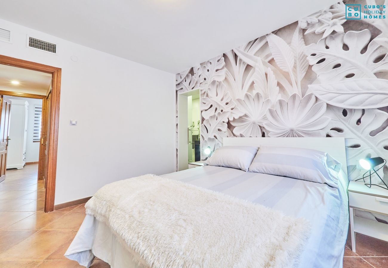 Bedroom of this farm in the Montes de Málaga