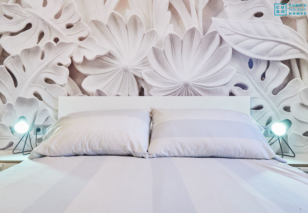 Bedroom of this farm in the Montes de Málaga