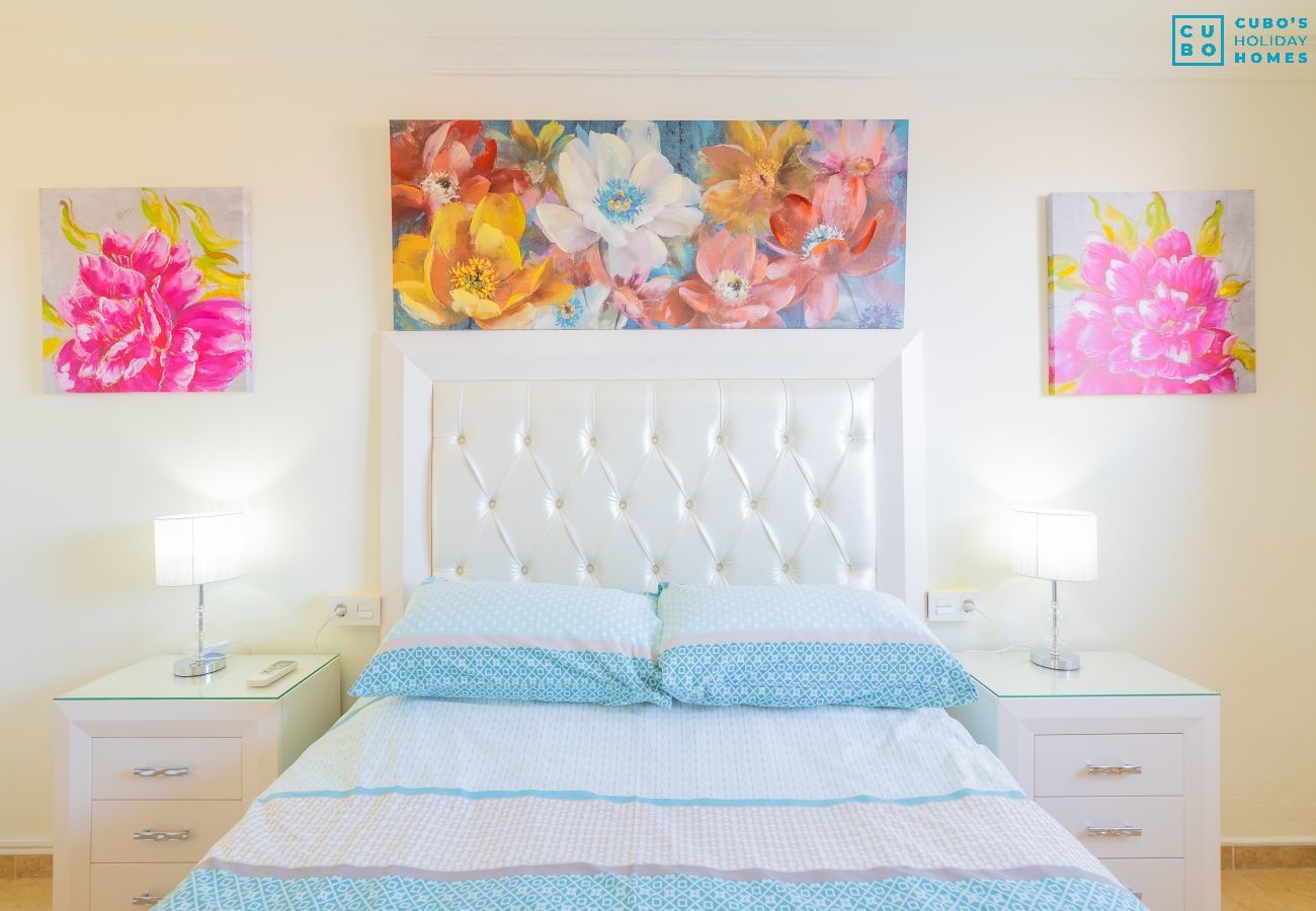 Bedroom of this house in Sierra Gorda, Coín