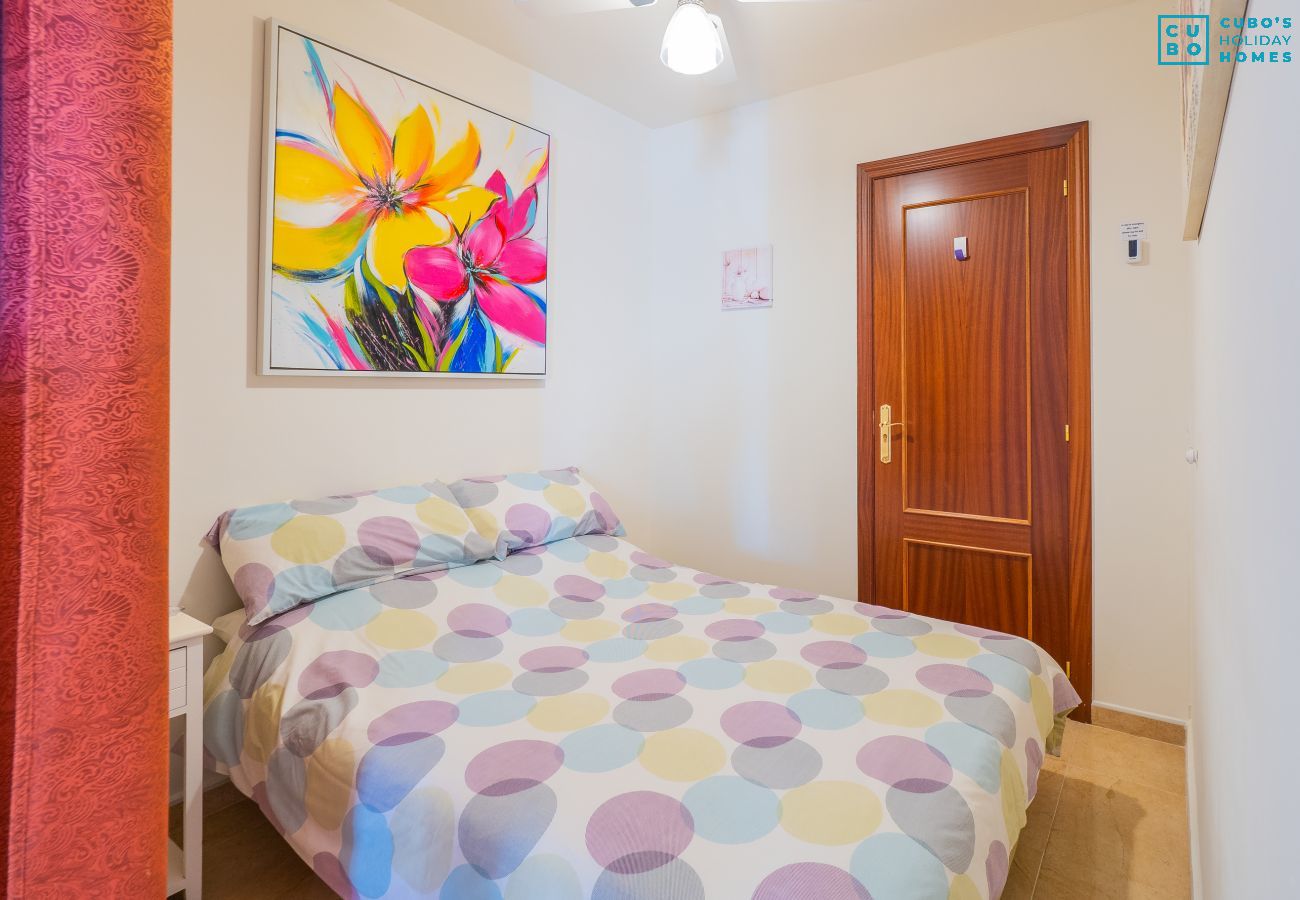 Bedroom of this house in Sierra Gorda, Coín