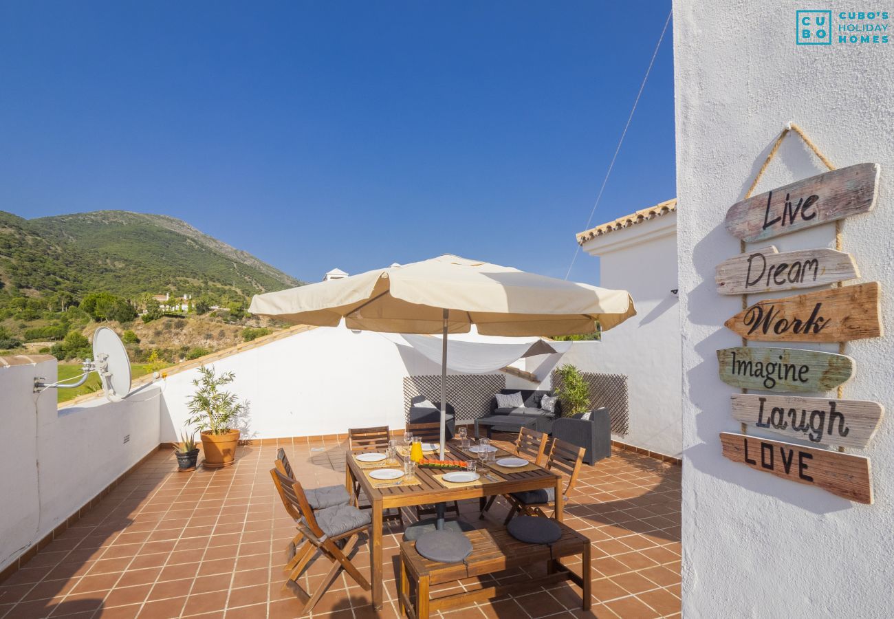 Terrace of this apartment in Alhaurín el Grande