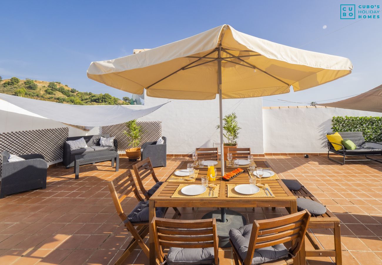 Terrace of this apartment in Alhaurín el Grande