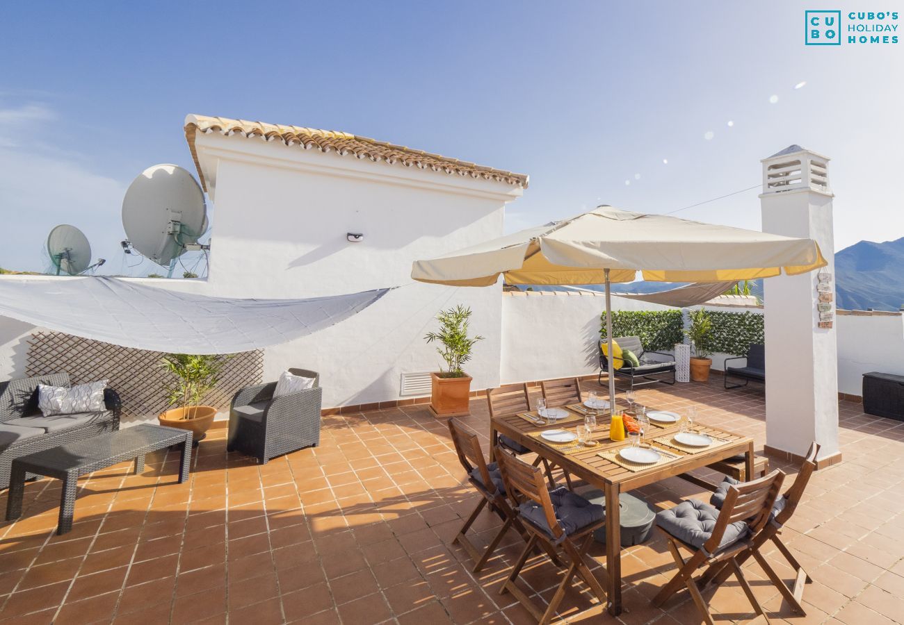 Terrace of this apartment in Alhaurín el Grande