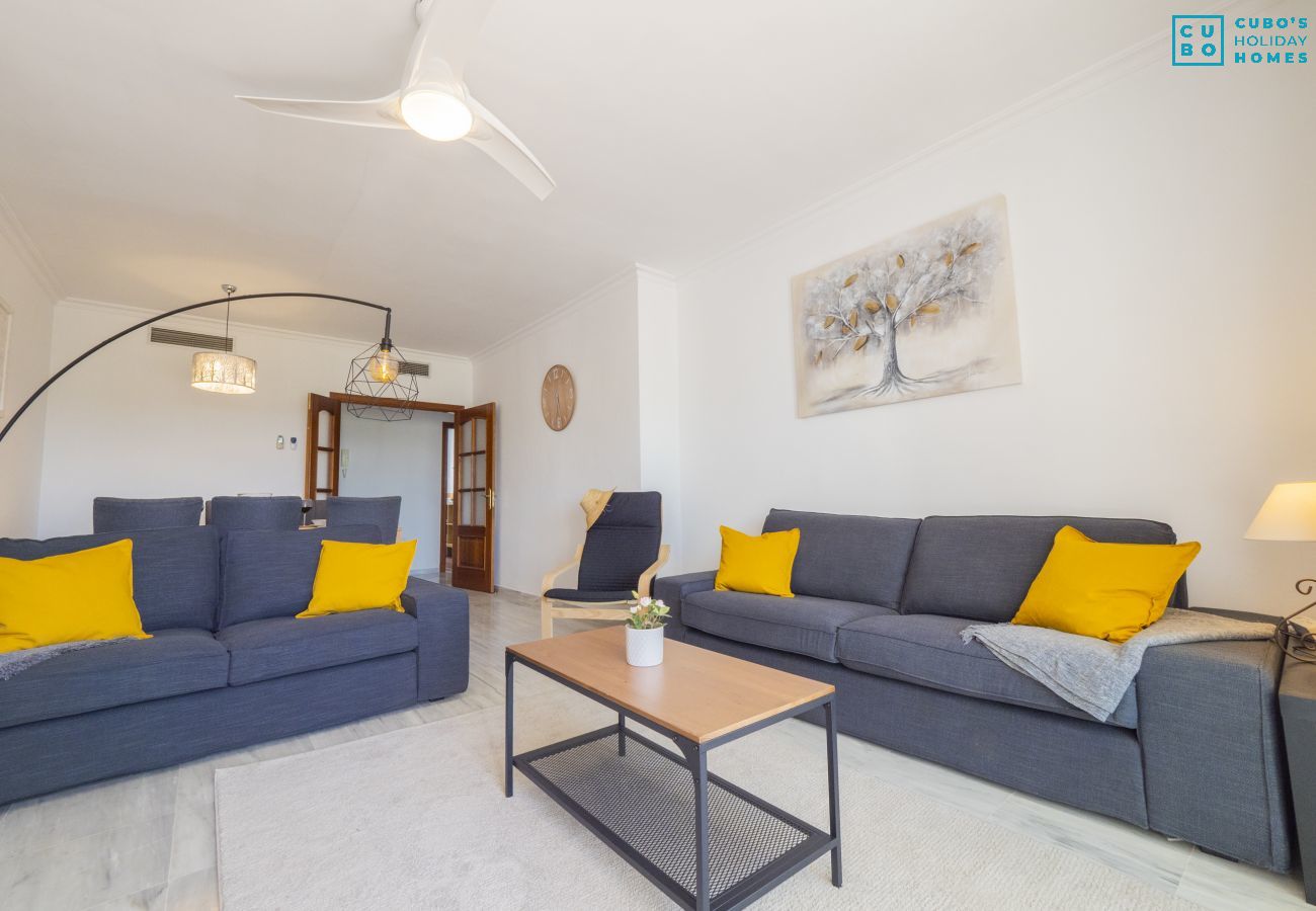 Living room of this apartment in Alhaurín el Grande