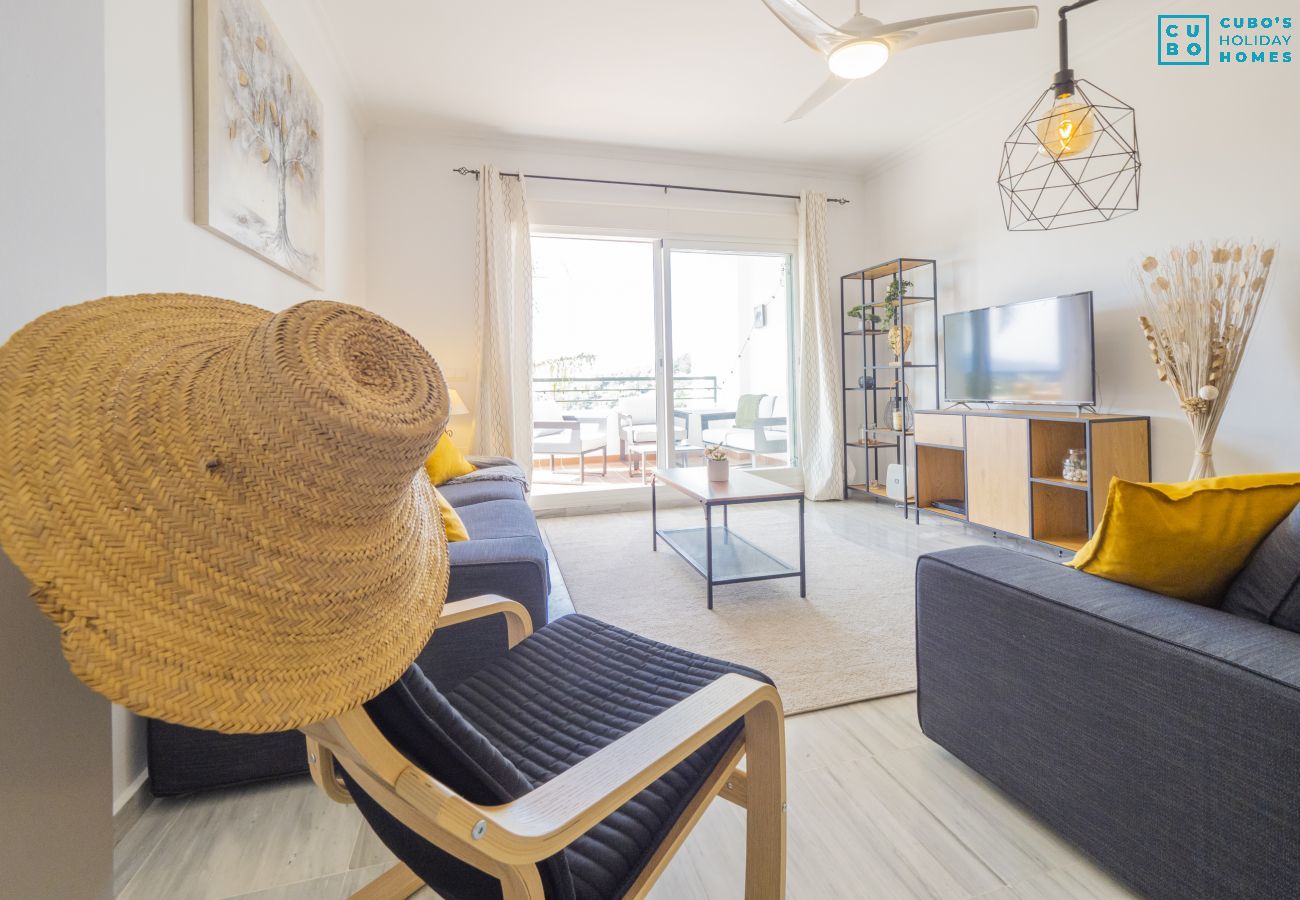 Living room of this apartment in Alhaurín el Grande