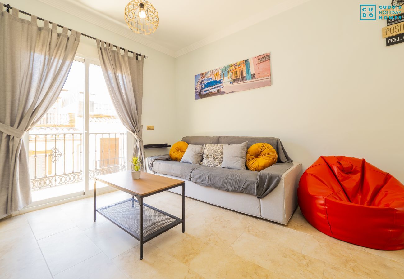 Living room of this apartment in Alhaurín el Grande