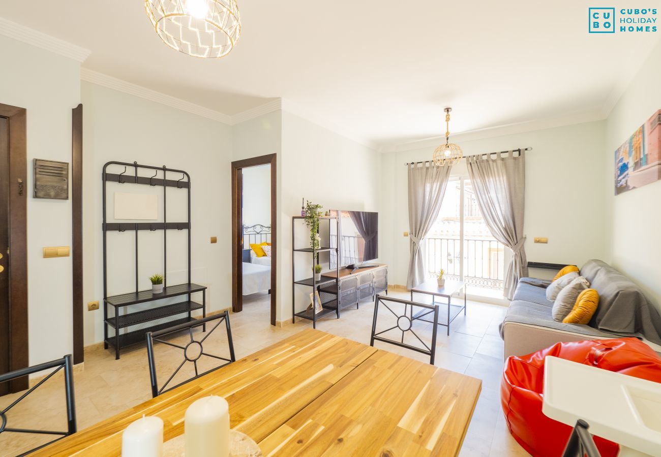 Living room of this apartment in Alhaurín el Grande