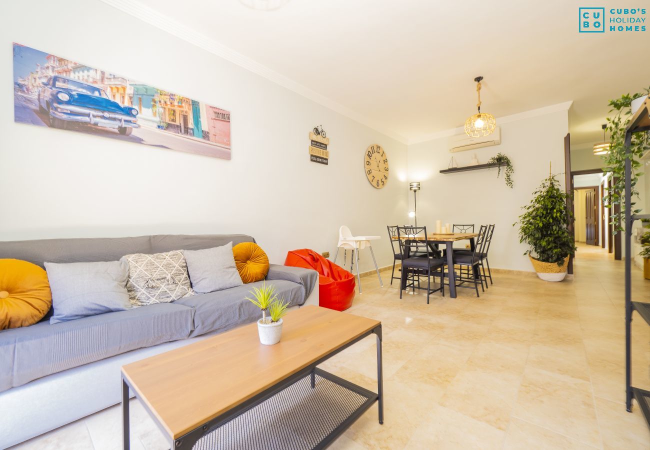 Living room of this apartment in Alhaurín el Grande