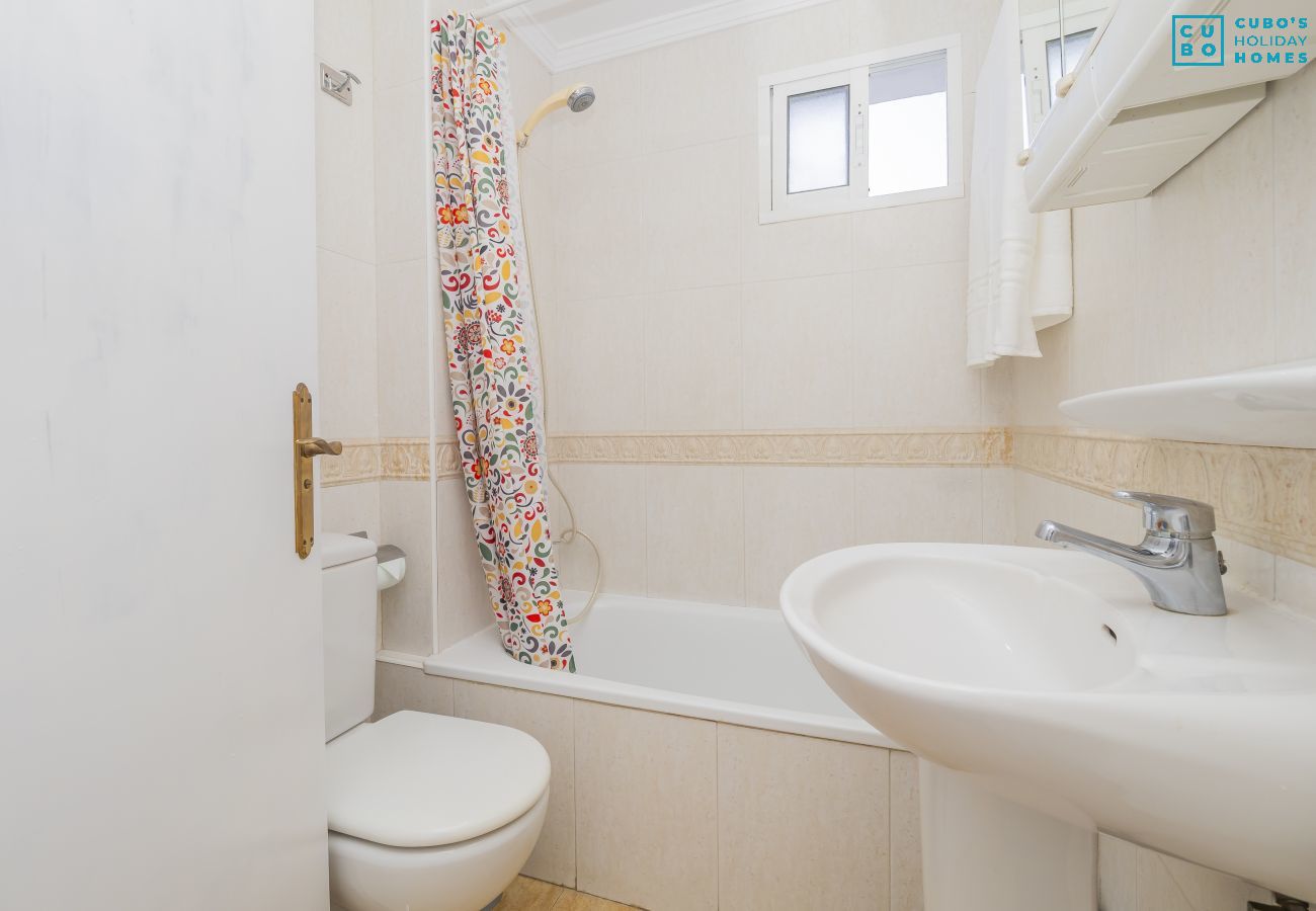 Bathroom of this apartment in Torremolinos